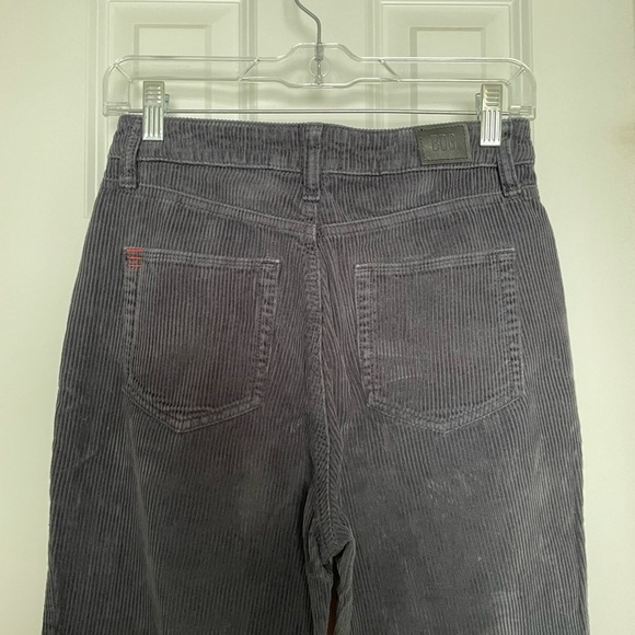 BDG Mom High Rise Corduroy Pants Size 26 Grey/Navy - Picture 6 of 12